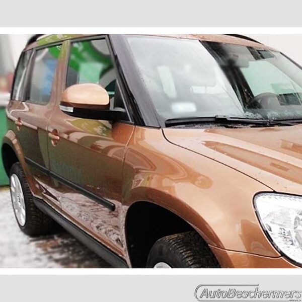 Stootlijsten set zwart Skoda Yeti 10.2013-12.2017 - Afbeelding 2