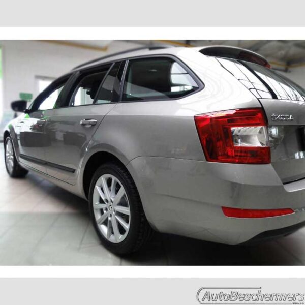 Stootlijsten set zwart Skoda Octavia Combi 06.2013-02.2017 - Afbeelding 3
