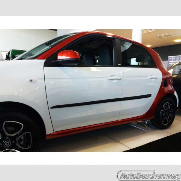 Stootlijsten set zwart Smart ForFour 2014- - Afbeelding 2