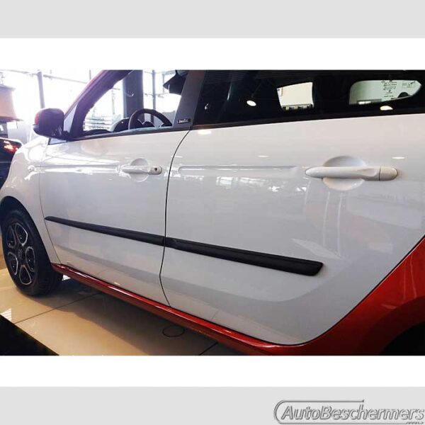 Stootlijsten set zwart Smart ForFour 2014- - Afbeelding 3