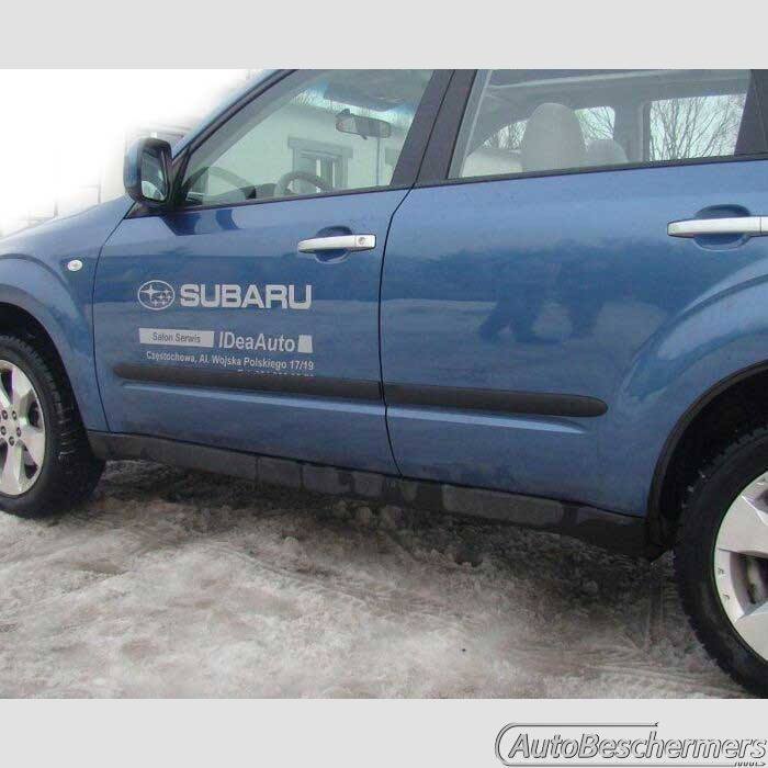 Stootlijsten set zwart Subaru Forester 2008-2010