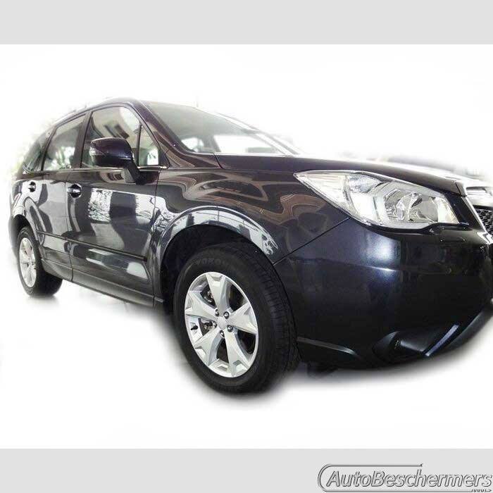 Stootlijsten set zwart Subaru Forester 2012-