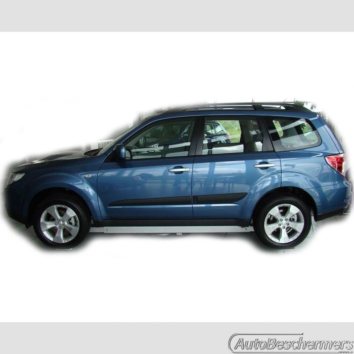 Stootlijsten set zwart Subaru Forester 2011-2012