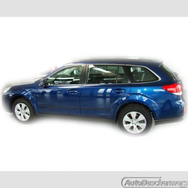 Stootlijsten set zwart Subaru Outback 11.2010- - Afbeelding 2