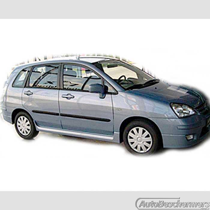 Stootlijsten set zwart Suzuki Liana 04.2001-12.2006