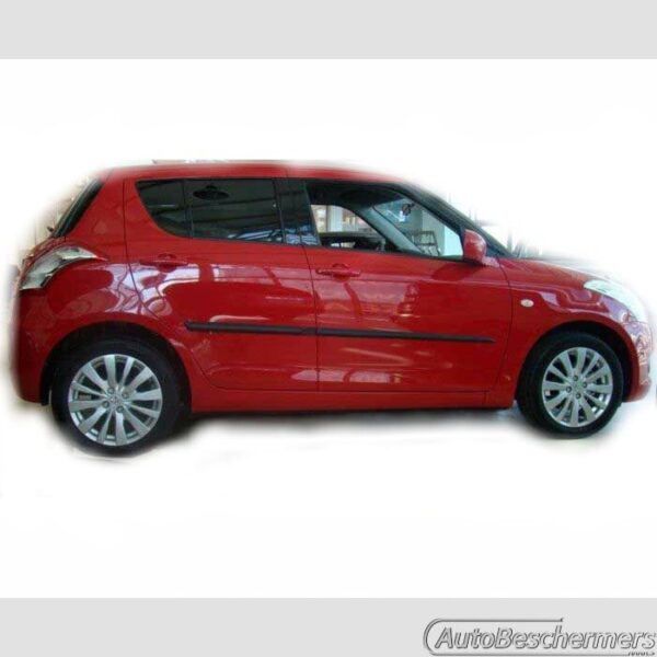 Stootlijsten set zwart Suzuki Swift 5-deurs 09.2010- - Afbeelding 2