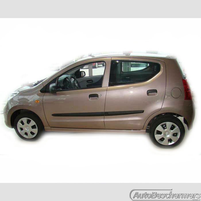 Stootlijsten set zwart Suzuki Alto 03.2009-