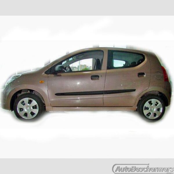 Stootlijsten set zwart Suzuki Alto 03.2009- - Afbeelding 2