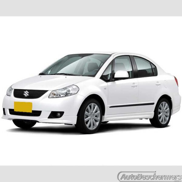 Stootlijsten set zwart Suzuki SX4 Sedan 2008-2013