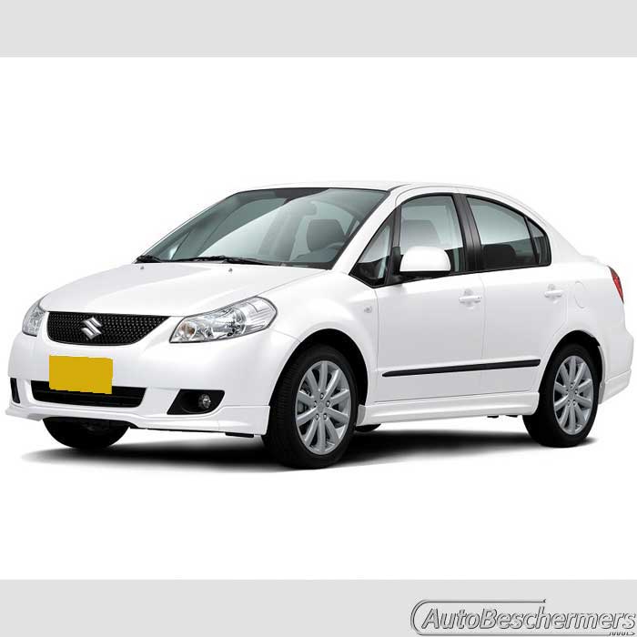 Stootlijsten set zwart Suzuki SX4 Sedan 2008-2013