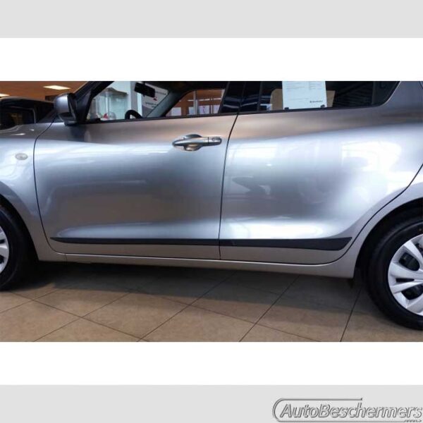 Stootlijsten set zwart Suzuki Swift 5-deurs 04.2017- ook Sport 06.2018- - Afbeelding 2