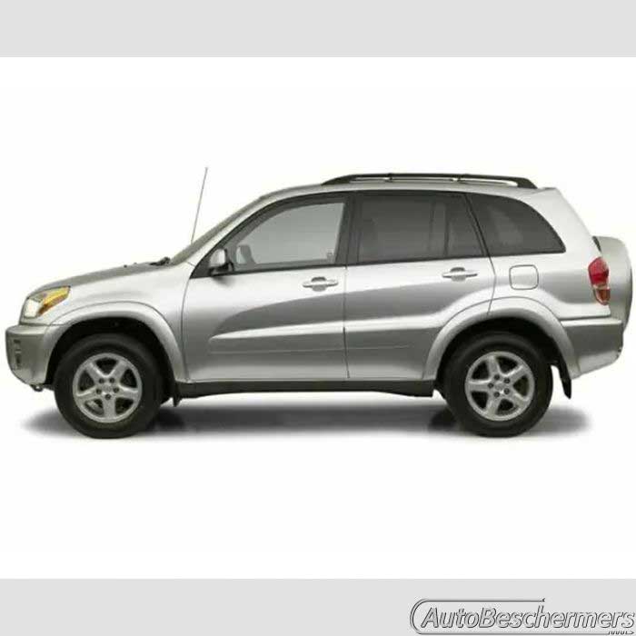 Stootlijsten set zwart Toyota RAV4 2000-03.2006
