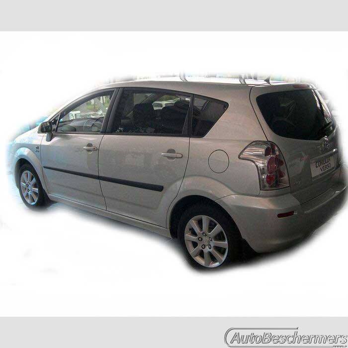Stootlijsten set zwart Toyota Corolla Verso 03.2004-03.2009