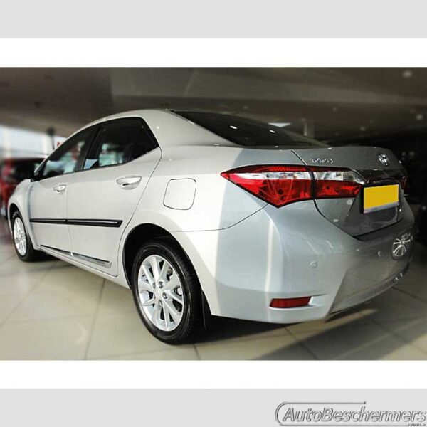 Stootlijsten set zwart Toyota Corolla Sedan 2013-04.2019 - Afbeelding 3