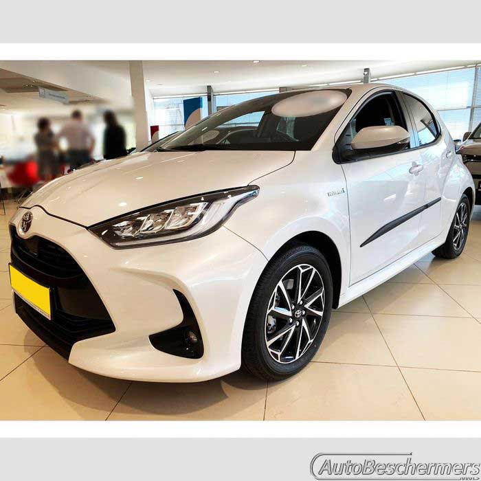 Stootlijsten set zwart Toyota Yaris 5-deurs 08.2020-