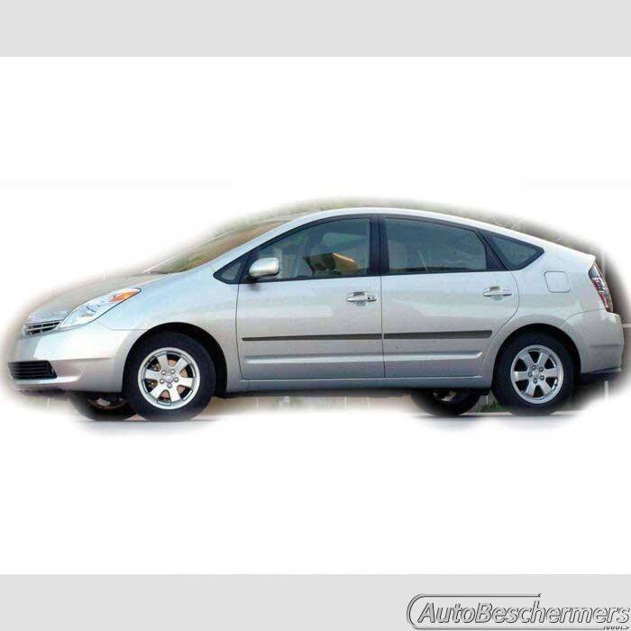 Stootlijsten set zwart Toyota Prius I 02.2003-05.2009