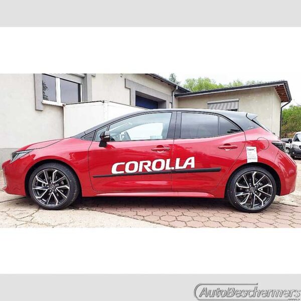 Stootlijsten set zwart Toyota Corolla HB 04.2019- - Afbeelding 2