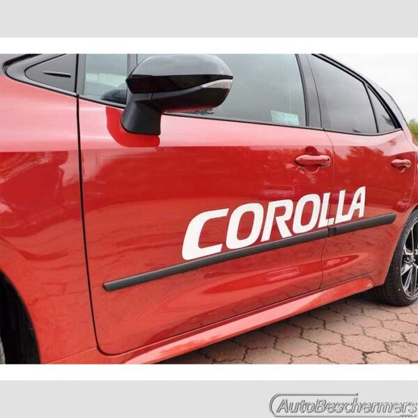 Stootlijsten set zwart Toyota Corolla HB 04.2019- - Afbeelding 4