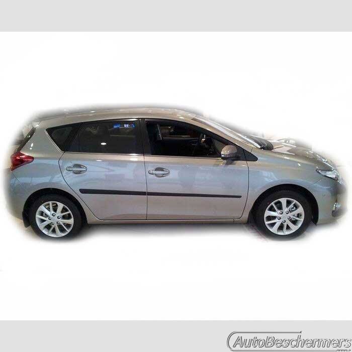 Stootlijsten set zwart Toyota Auris 5-deurs 01.2013-