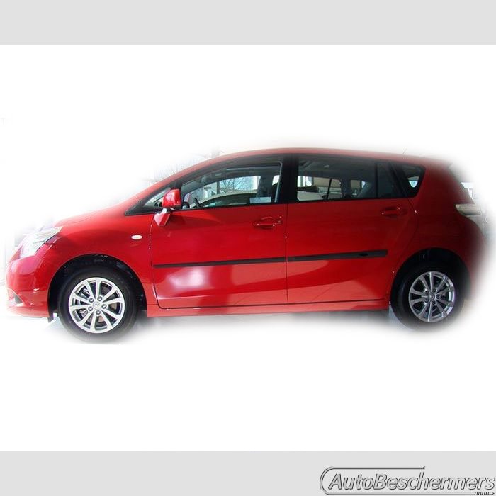 Stootlijsten set zwart Toyota Verso 04.2009-02.2013