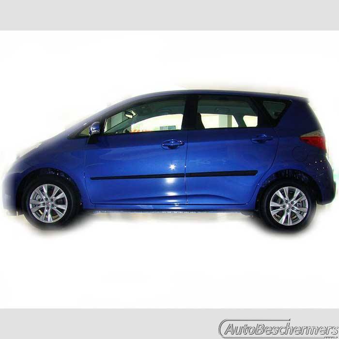Stootlijsten set zwart Toyota Verso S 2011-
