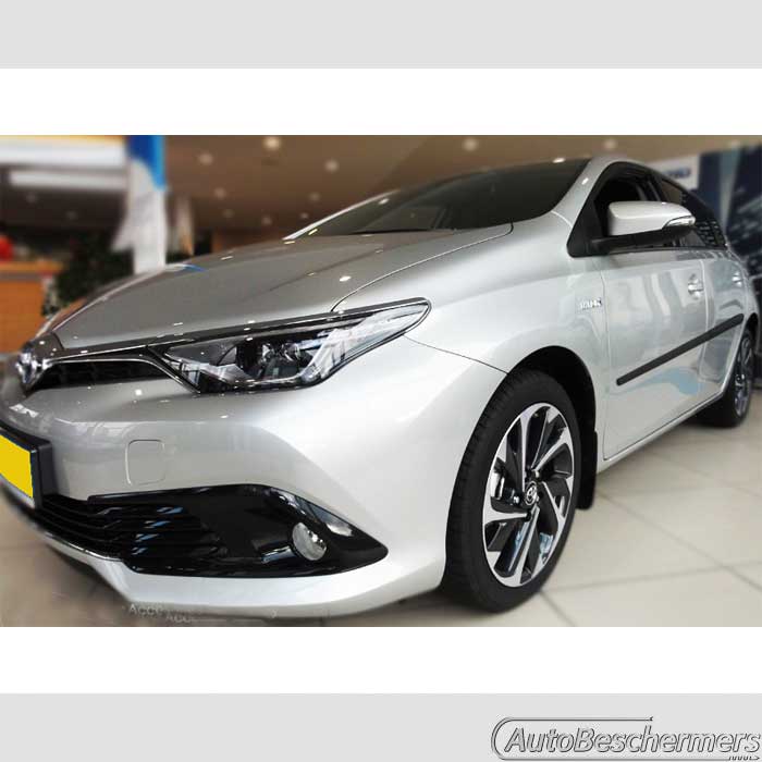 Stootlijsten set zwart Toyota Auris 5-deurs 05.2015-03.2019