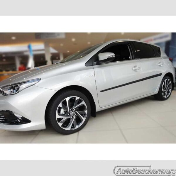 Stootlijsten set zwart Toyota Auris 5-deurs 05.2015-03.2019 - Afbeelding 2