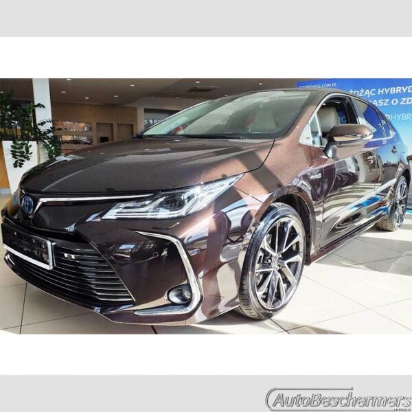 Stootlijsten set zwart Toyota Corolla Sedan 04.2019-