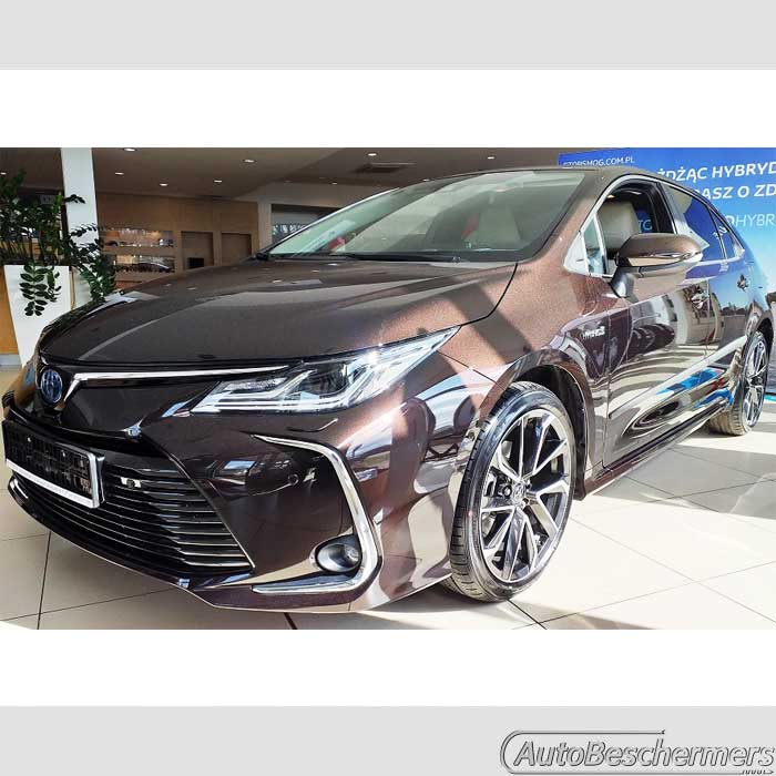 Stootlijsten set zwart Toyota Corolla Sedan 04.2019-