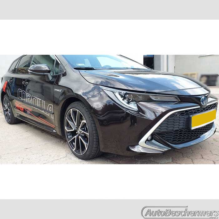 Stootlijsten set zwart Toyota Corolla Touring Sports en TREK 04.2019-