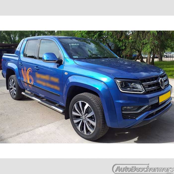 Stootlijsten set zwart Volkswagen Amarok 2016-