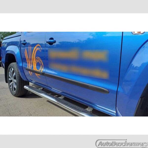 Stootlijsten set zwart Volkswagen Amarok 2016- - Afbeelding 2