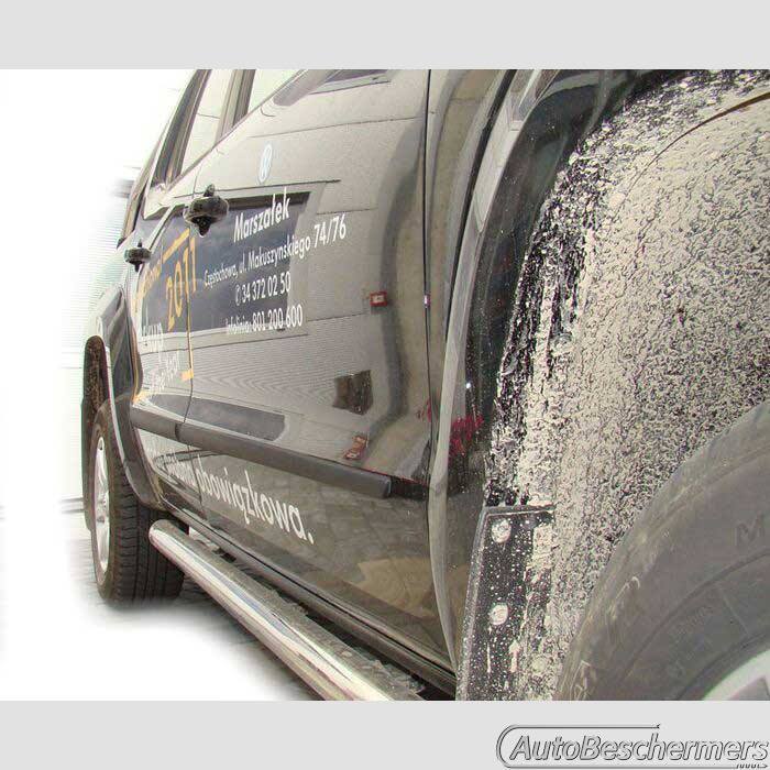 Stootlijsten set zwart Volkswagen Amarok 2011-