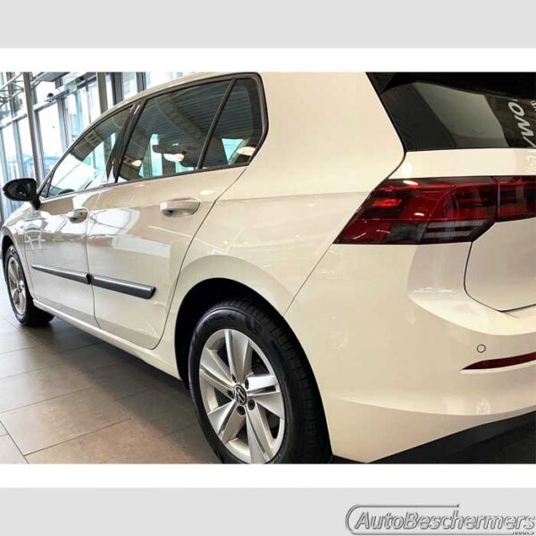 Stootlijsten set zwart-zilver Volkswagen Golf 8 10.2019- - Afbeelding 3