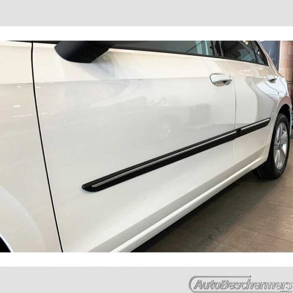 Stootlijsten set zwart-zilver Volkswagen Golf 8 10.2019- - Afbeelding 4