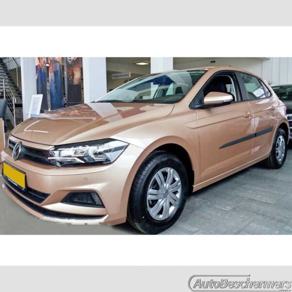 Stootlijsten set zwart Volkswagen Polo VI 10.2017-