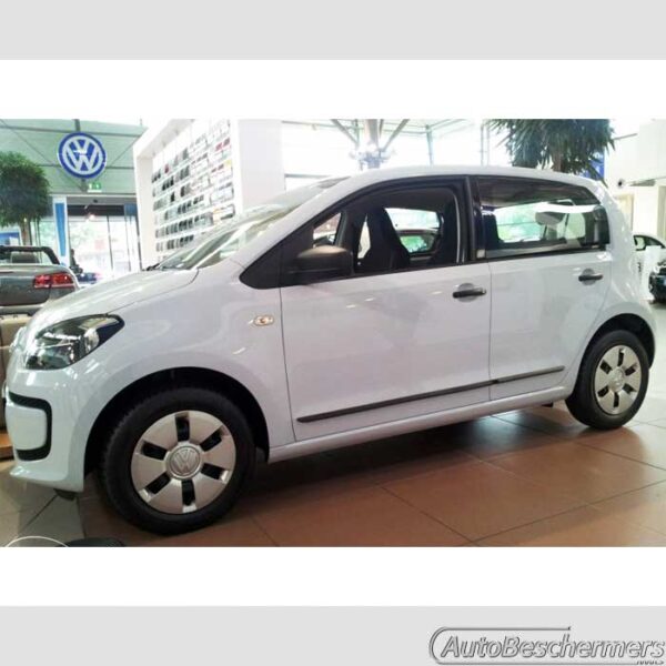 Stootlijsten set zwart Volkswagen UP 5-deurs 11.2011-