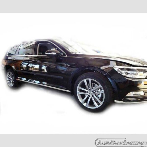 Stootlijsten set zwart Volkswagen Passat Sedan en Variant B8 11.2014-