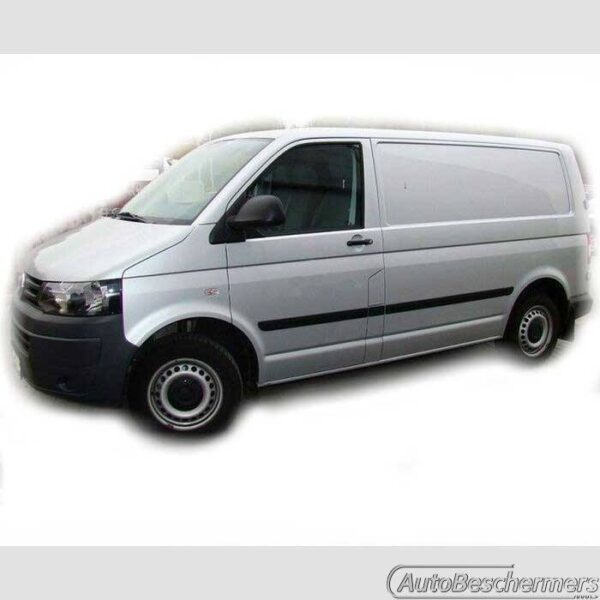 Stootlijsten set zwart Volkswagen Transporter T5 SWB 04.2003-05.2015 - Afbeelding 2