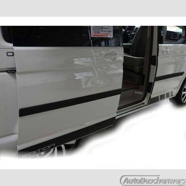 Stootlijsten set zwart Volkswagen Transporter T5 SWB 04.2003-05.2015 - Afbeelding 3