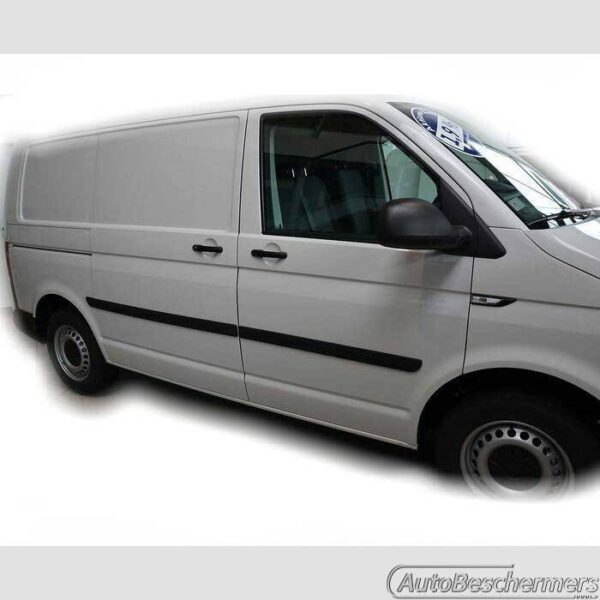 Stootlijsten set zwart Volkswagen Transporter T5 SWB 04.2003-05.2015 - Afbeelding 4