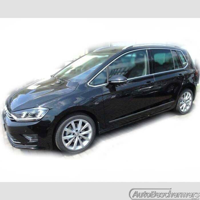 Stootlijsten set zwart Volkswagen Golf 7 Sportvan 05.2014-