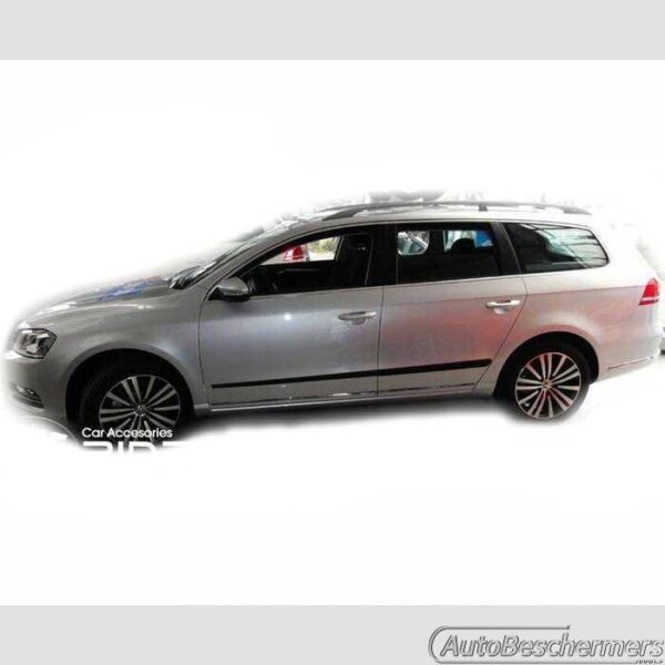 Stootlijsten set zwart Volkswagen Passat Sedan en Variant B7 11.2010-10.2014