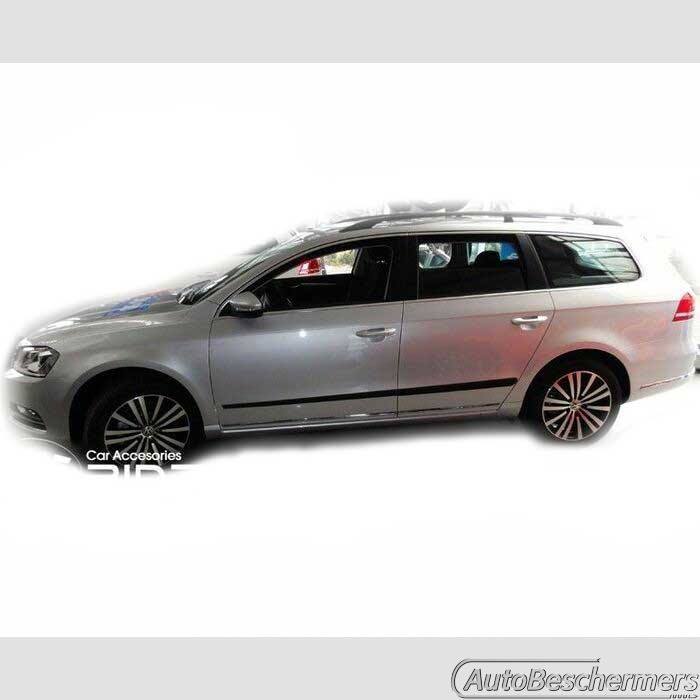 Stootlijsten set zwart Volkswagen Passat Sedan en Variant B7 11.2010-10.2014