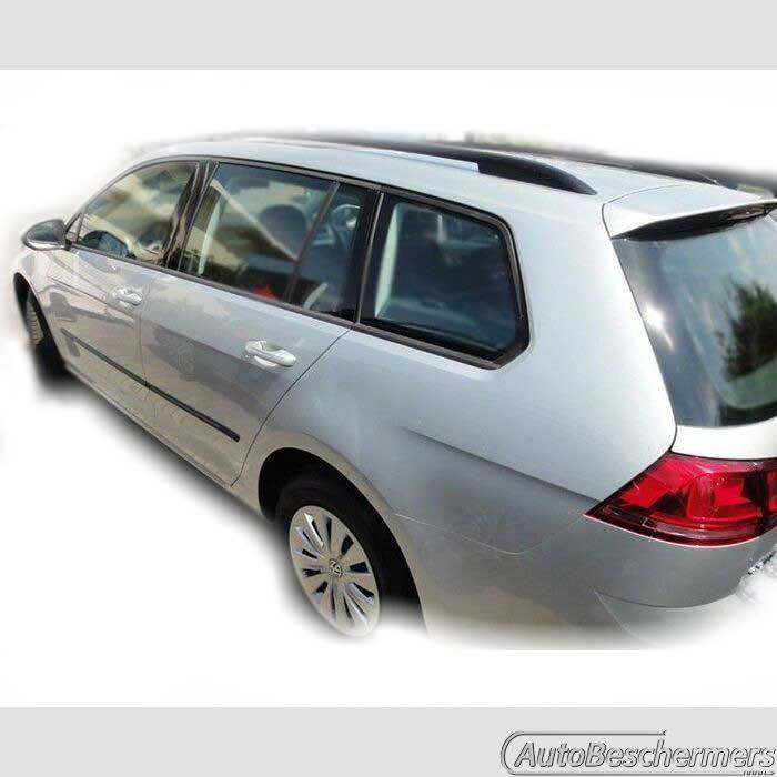 Stootlijsten set zwart Volkswagen Golf 8 10.2019-