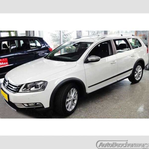 Stootlijsten set zwart Volkswagen Passat Variant Alltrack B7 11.2010-
