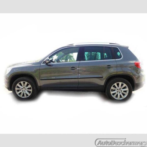 Stootlijsten set zwart Volkswagen Tiguan 11.2007-04.2016