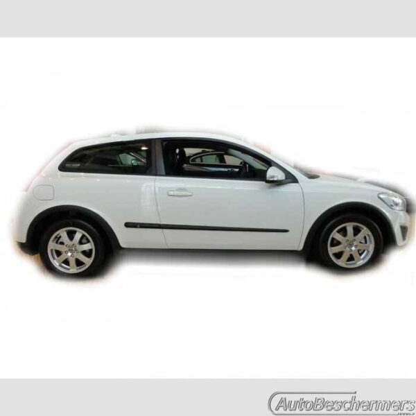Stootlijsten set zwart Volvo C30 10.2006-