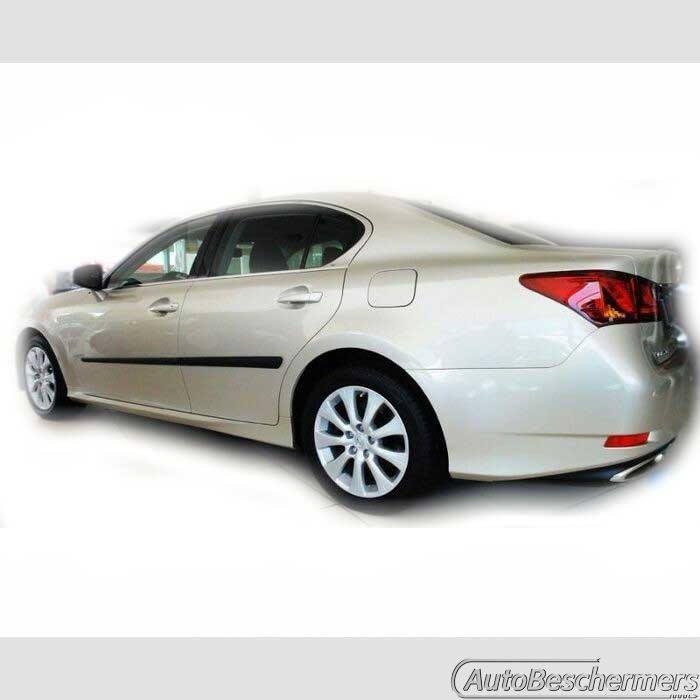 Stootlijsten set zwart Lexus GS250 2012-