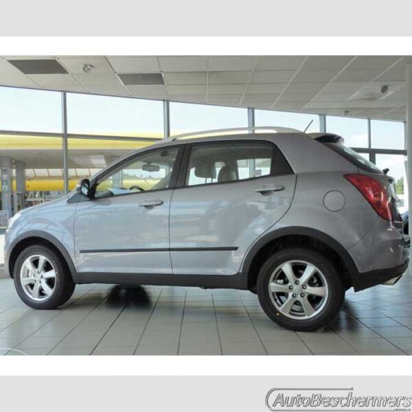 Stootlijsten set zwart SsangYong Korando 01.2011- - Afbeelding 2